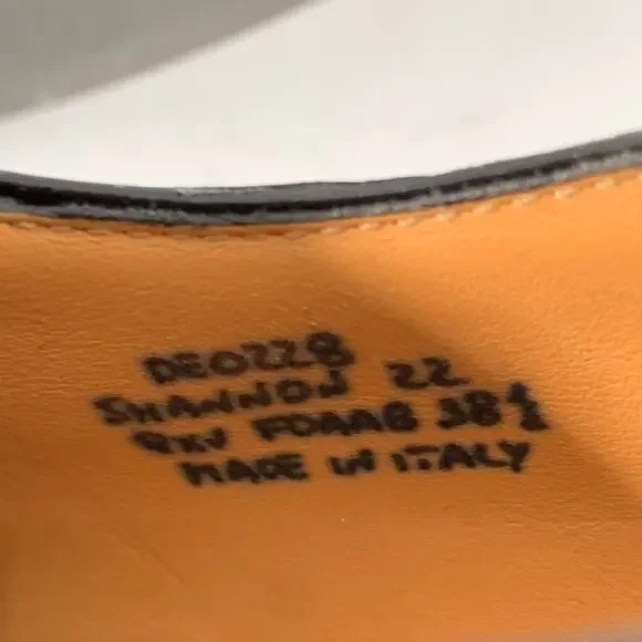 NOIR KEI NINOMIYA x CHURCH'S Size 8.5 Shannon 22 Black Platform Lace-up Shoes - Picture 8 of 9